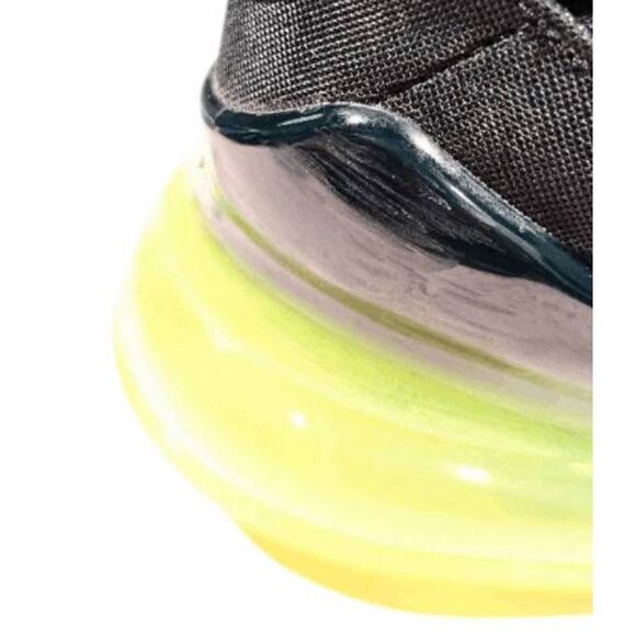 NIKE Air Max 270 'Black Volt' Running Shoes Size 6Y/W7.5 - Picture 11 of 11